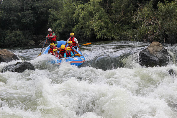 River Rafting Coorg River Rafting in Coorg, an adventurous water sport activity